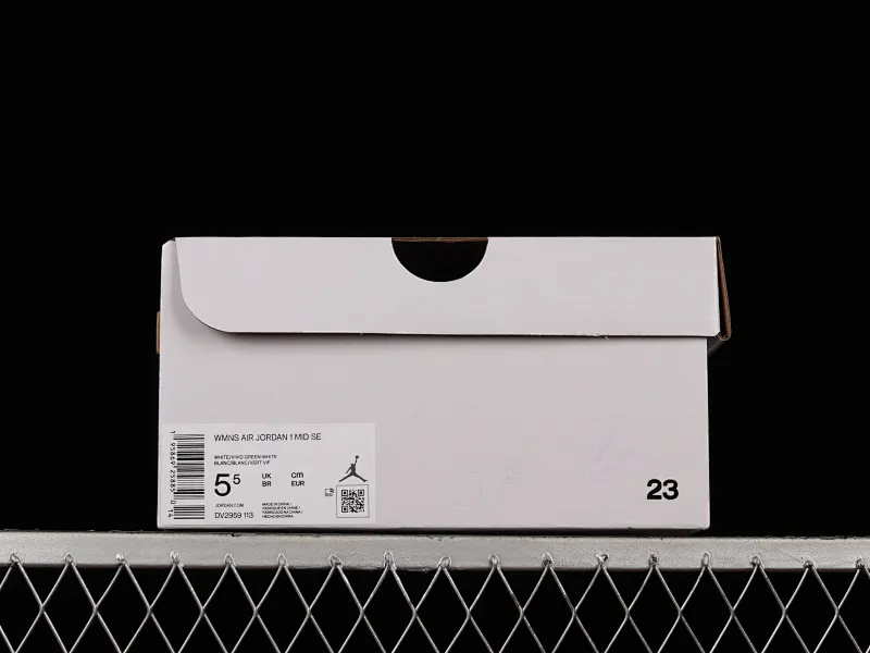 All categories Air Jordan Jordan series basketball shoes Air Jordan 1 Mid G version pure original Air Jordan 1 Mid SE "Green Python" AJ1 Joe 1 Green Snake DV2959-113